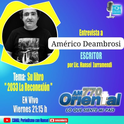 Entrevista con Jansel Viernes 13/12/2024 2115 hs: